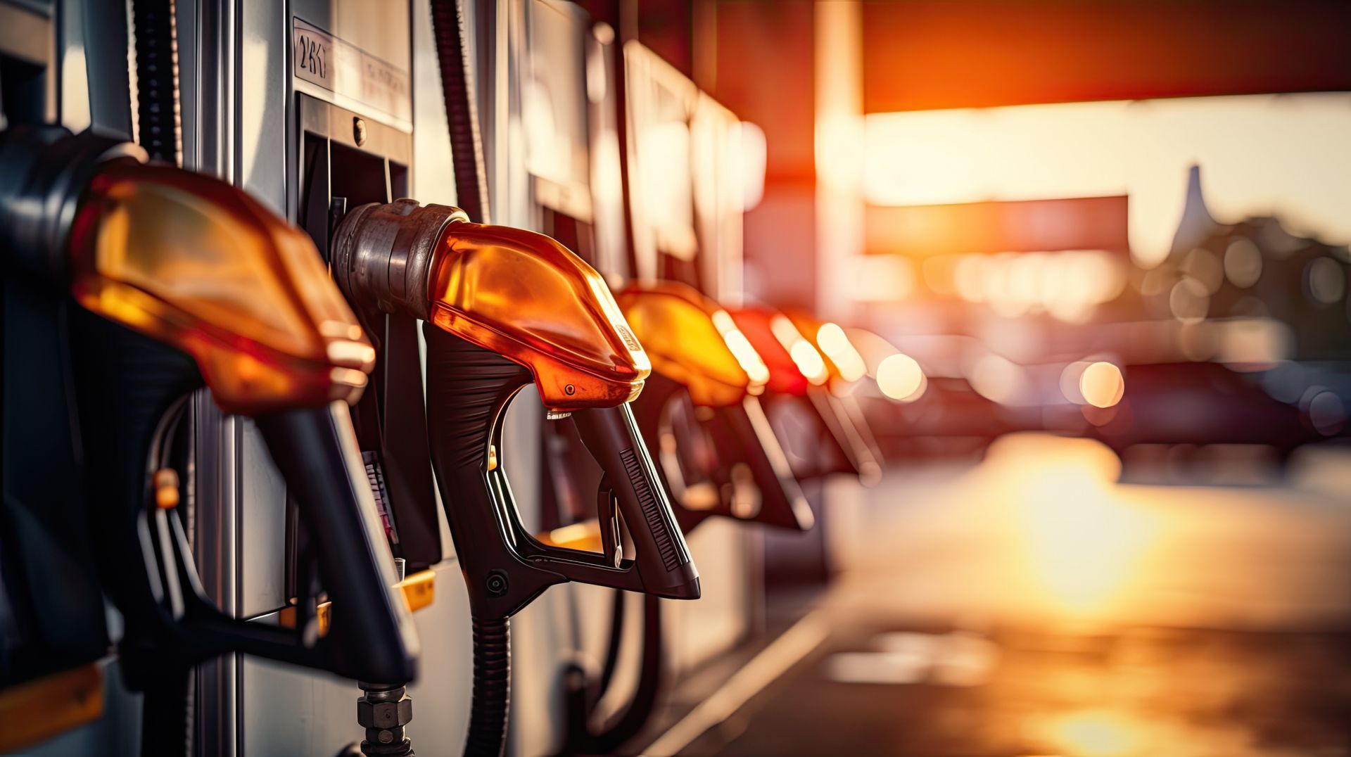 Tankstelle mit Shop in 200m Entfernung zur Monteurunterkunft