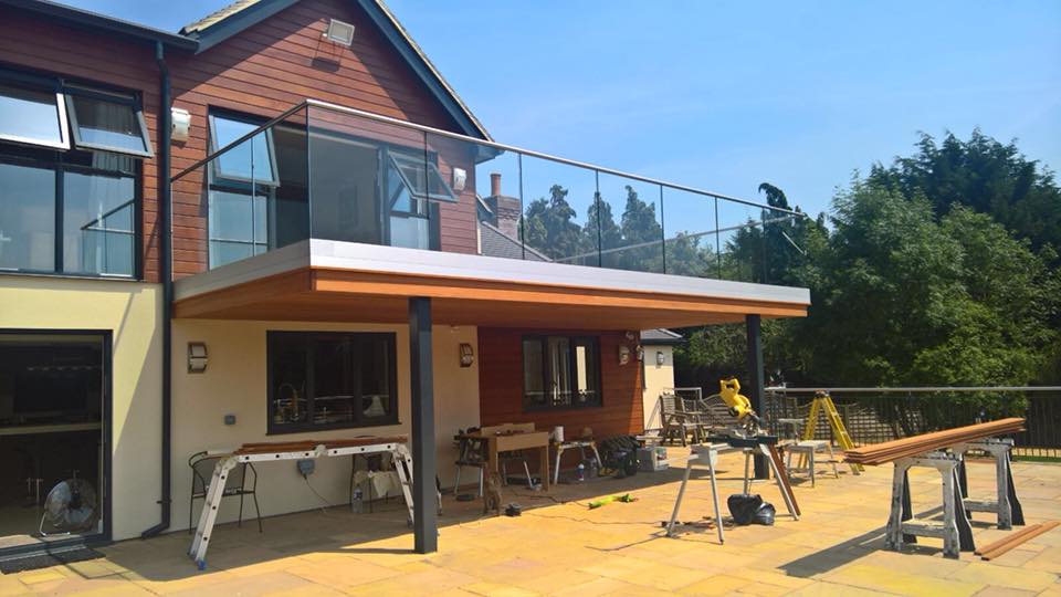 Balcony manufactured by G&D Steel