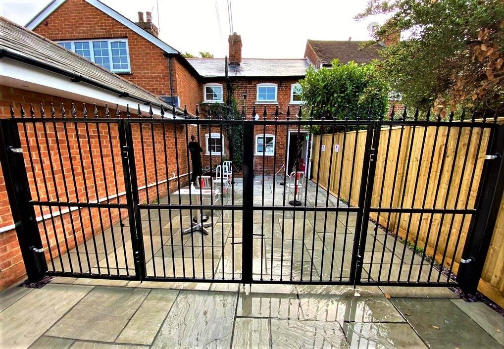 Powder Coated Steel Gates