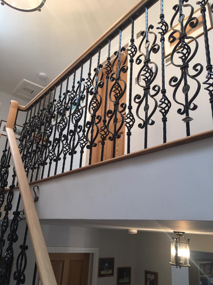 Ornate Staircase metalwork