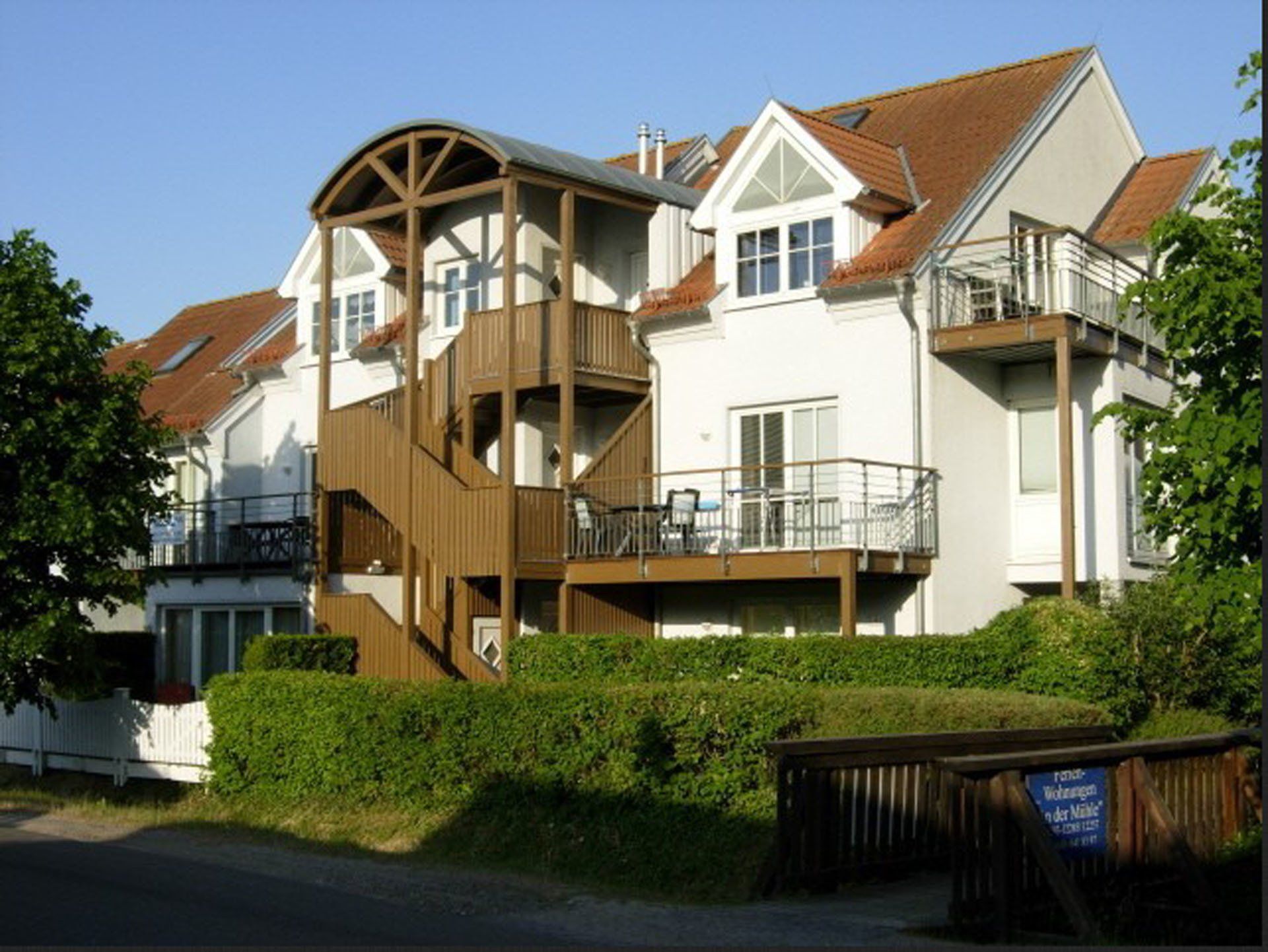 Außenansicht der Ferienwohnung Cuba 3.6 in Kühlungsborn an der Ostsee Außenansicht der Ferienwohnung Cuba 3.6 in Kühlungsborn an der Ostsee