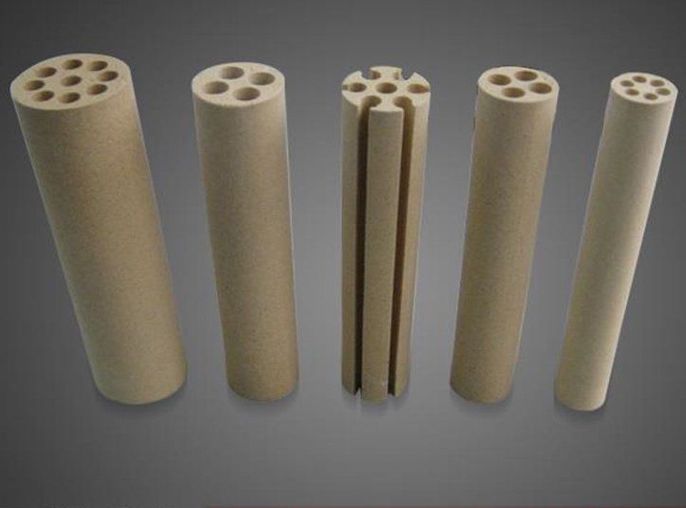 Cordierit Rohre, Durchführung, Isolatoren, Spacer, Abstandshalter Cordierit Rohre, Durchführung, Isolatoren, Spacer, Abstandshalter