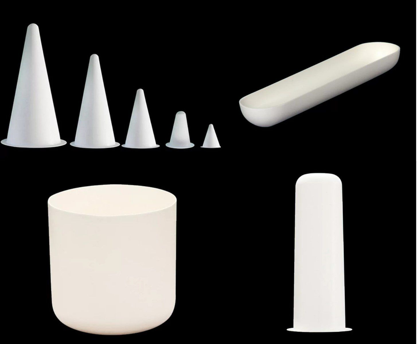 Pyrolytische Bornitrid Tiegel Pyrolytische Bornitrid Tiegel