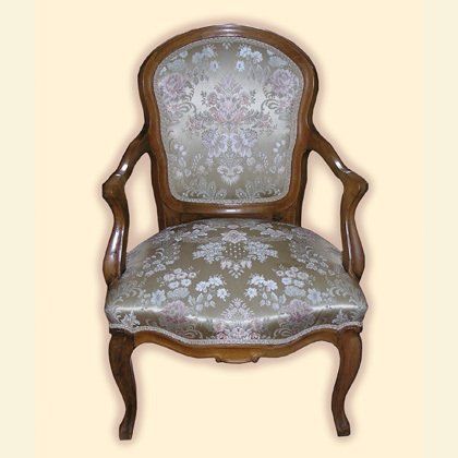 Fauteuil - upholstered armchair 18th century