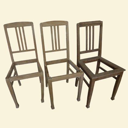 3 chairs beech