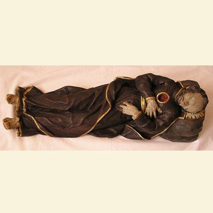 Figure - sleeping monk