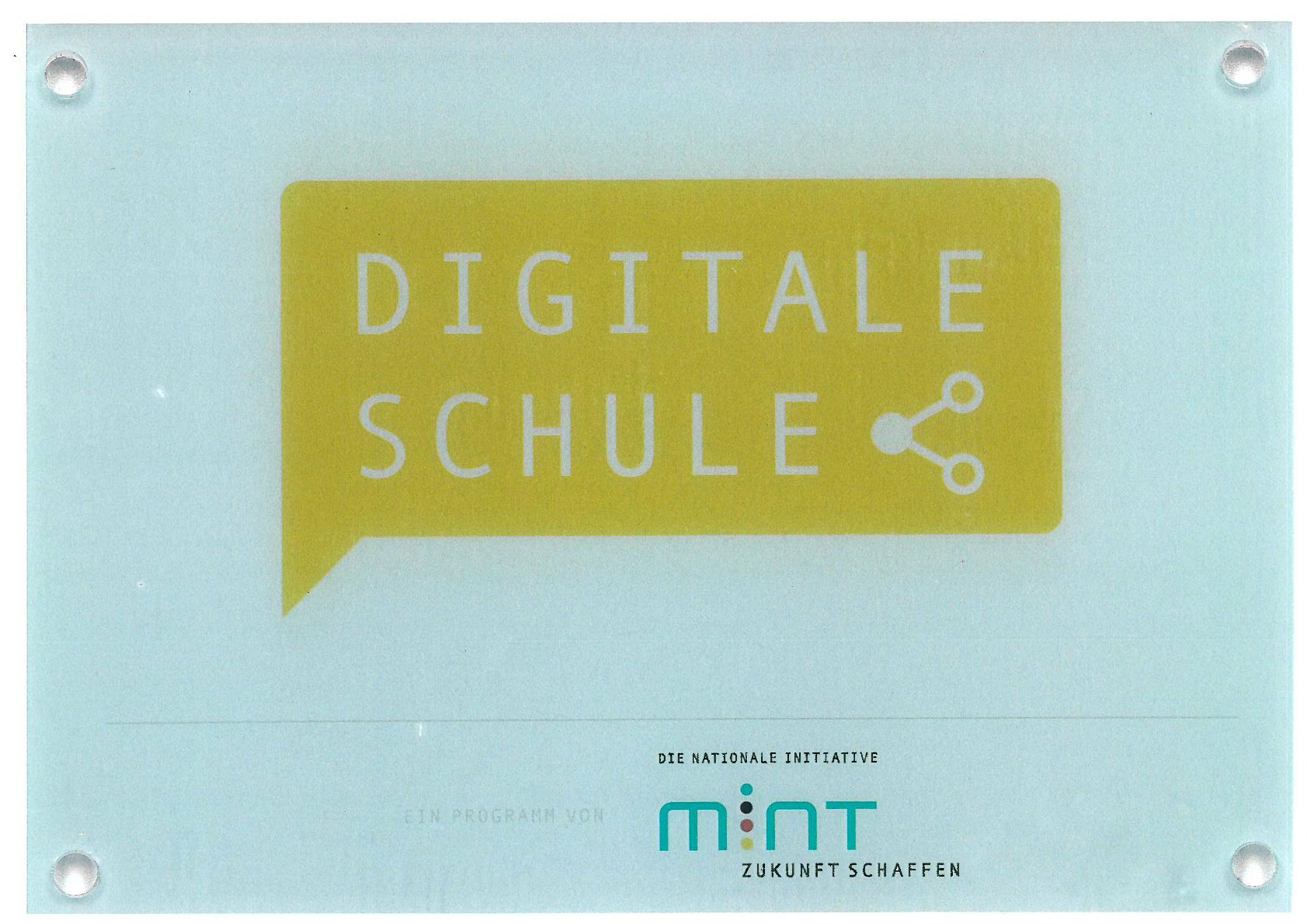 Auszeichnung Digitale Schule Auszeichnung Digitale Schule