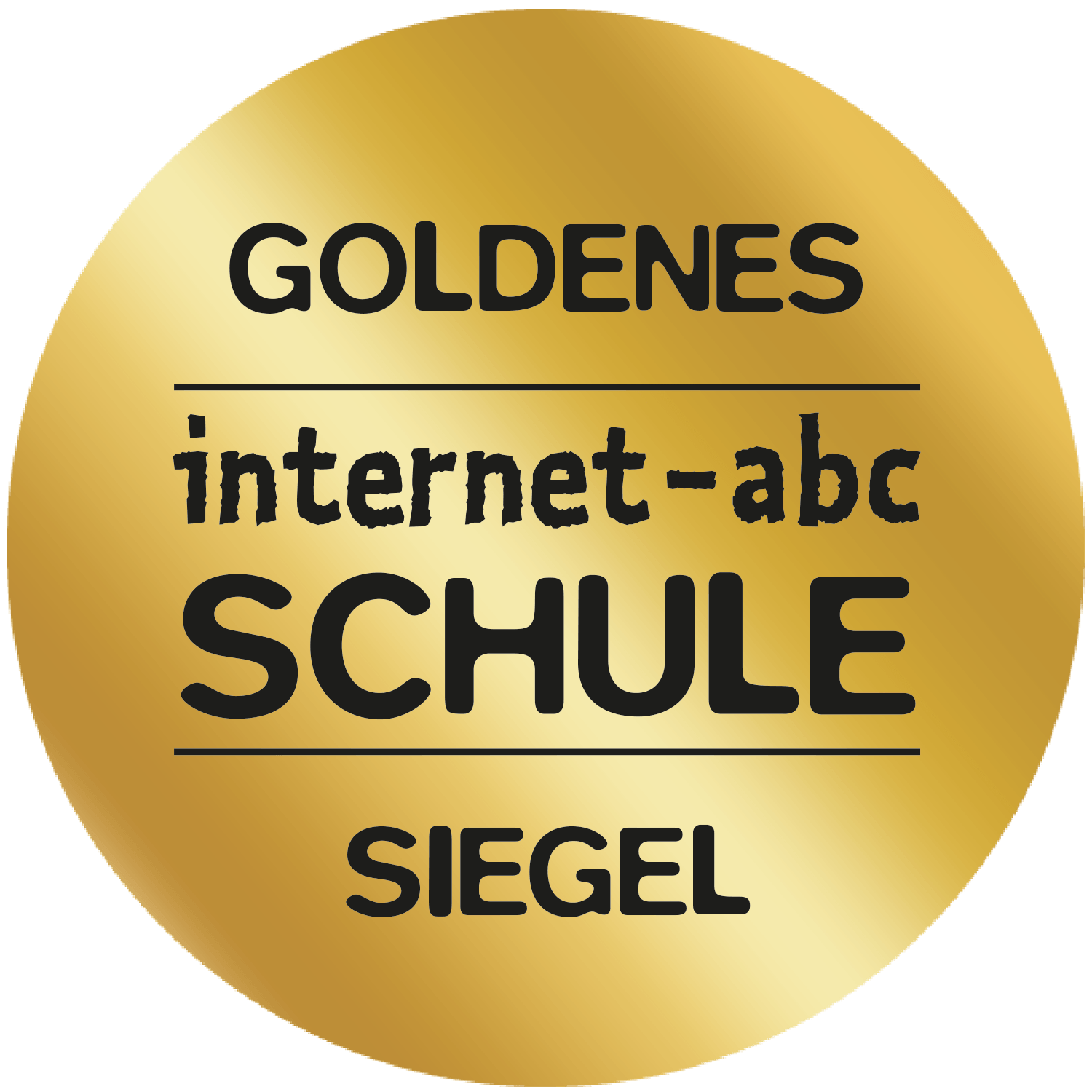 Goldenes Siegel : Internet-ABC-Schule