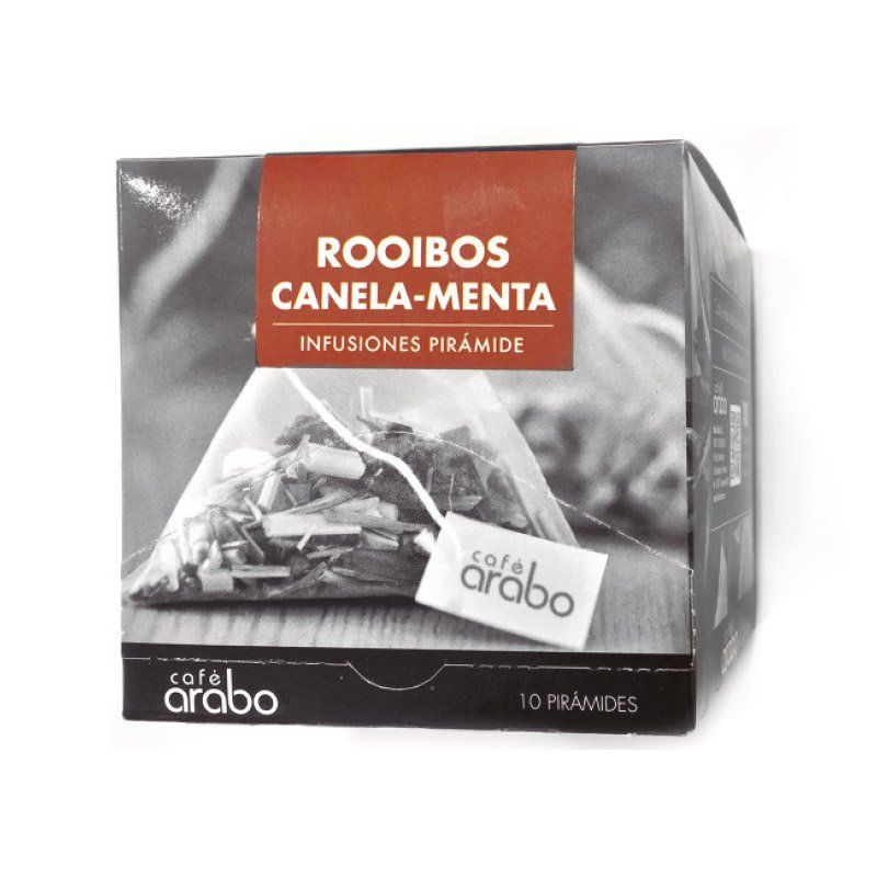 Té Rooibos Canela-Menta Pirámide Arabo