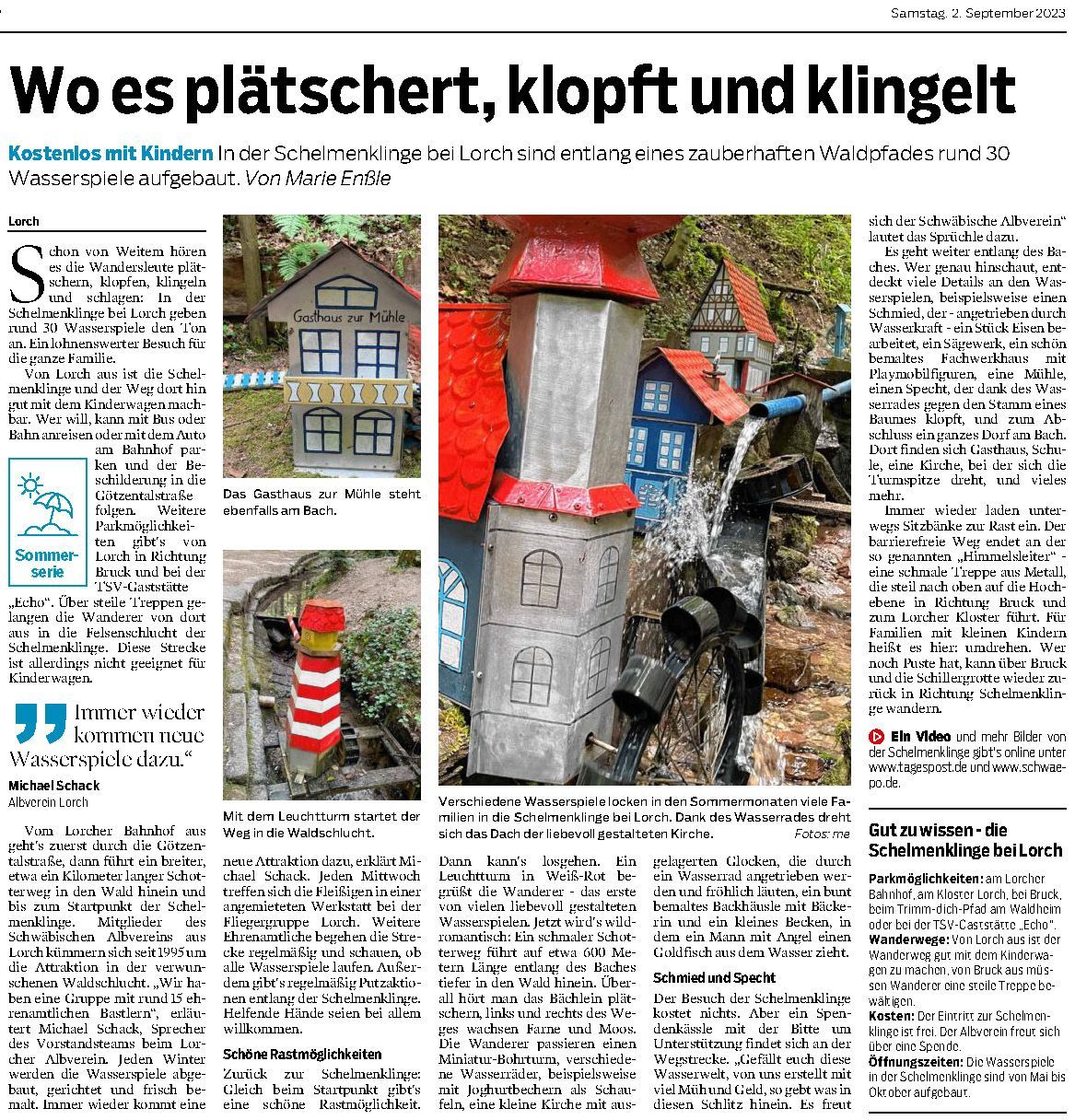 Bericht Gmünder Tagespost