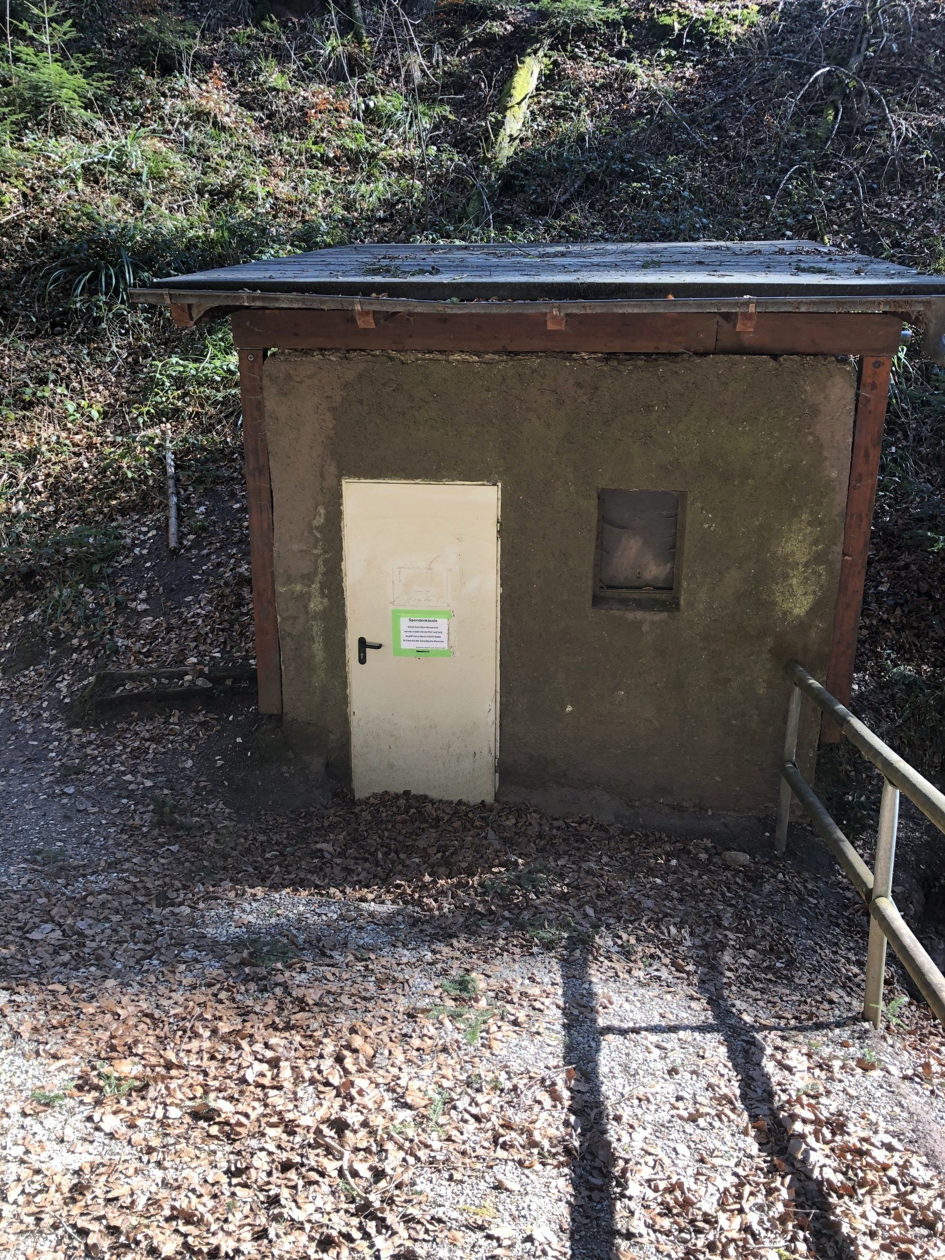 Geräteschuppen Ist-Zustand Geräteschuppen