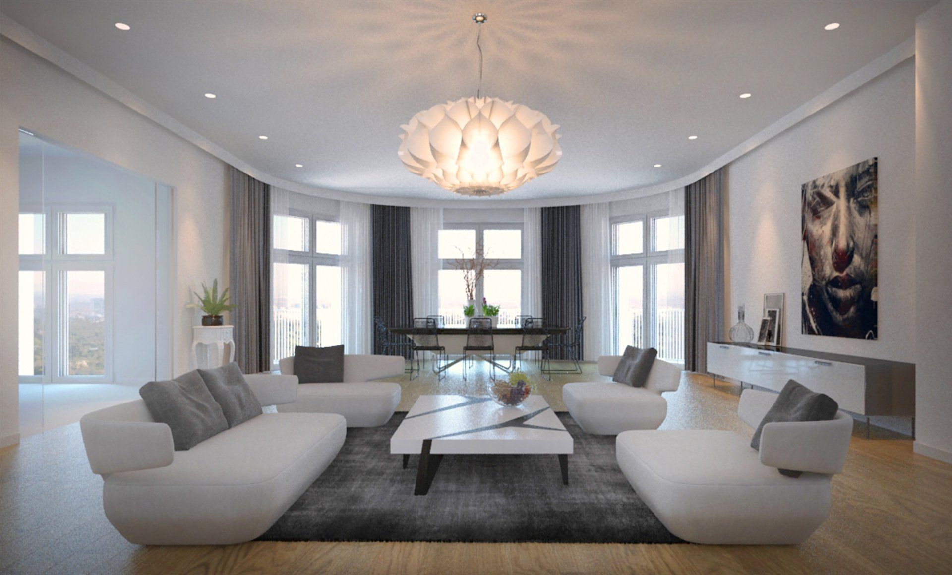 Palais Oppenheim – Innenbeleuchtung mit stimmungsvoller Architekturinszenierung