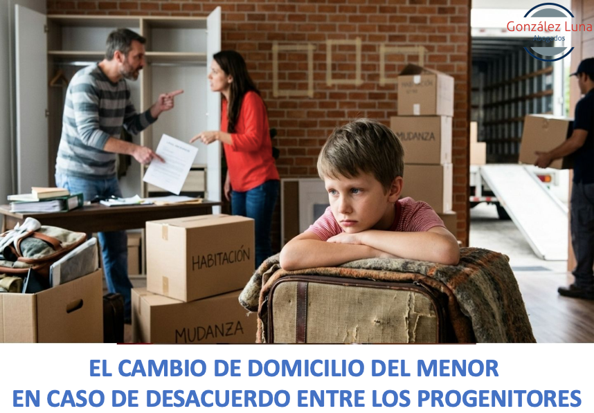 Padres discutiendo porque uno quiere llevarse a su hijo a otra provincia y el otro no quiere.