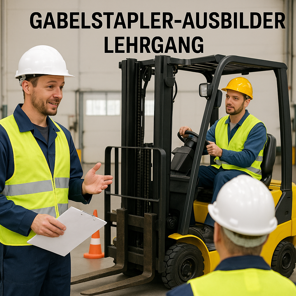 Ausbilder für Gabelstaplerfahrer werden – Lehrgang online & anerkannt