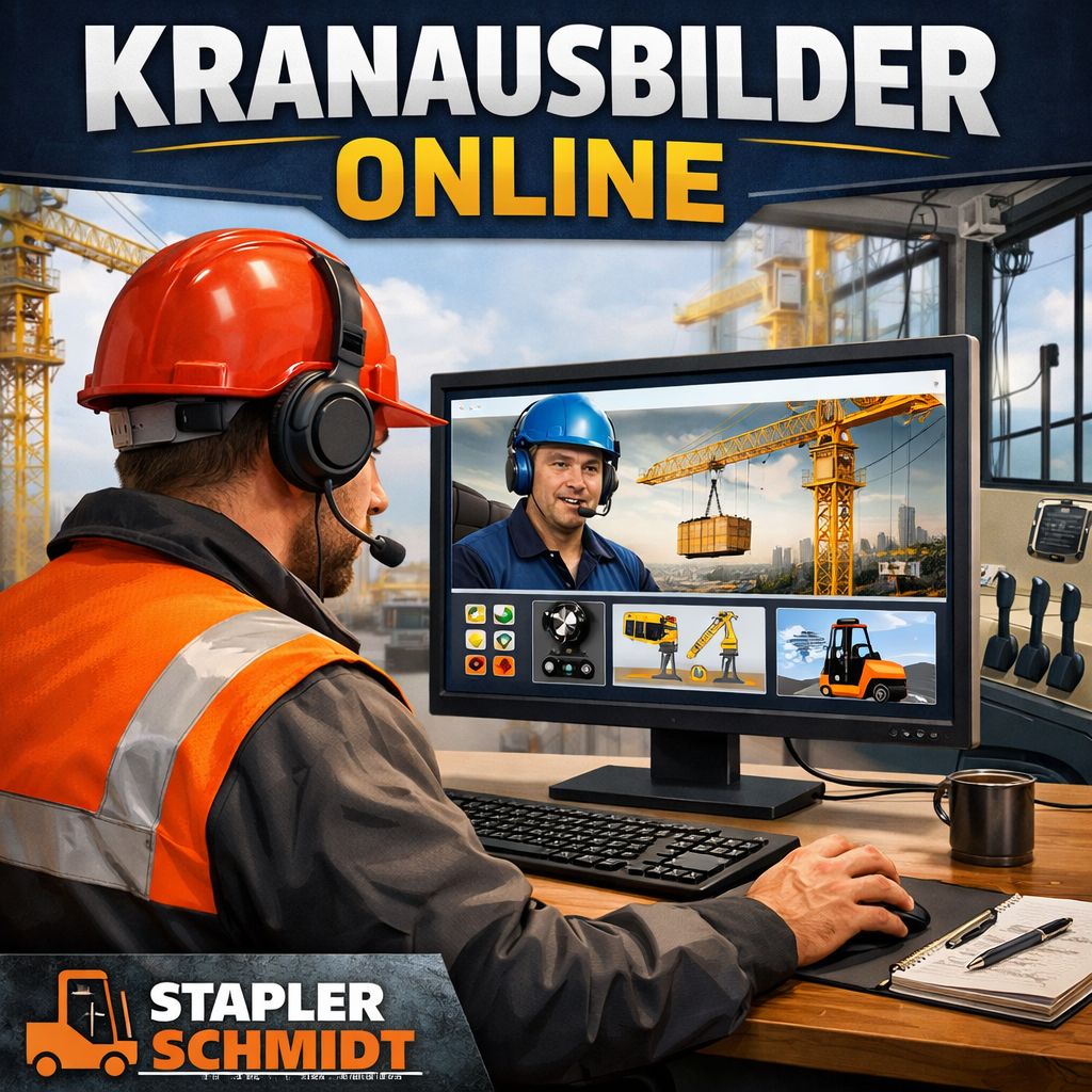 Kranausbilder online Ausbildung bei Stapler Schmidt – flexibel und anerkannt