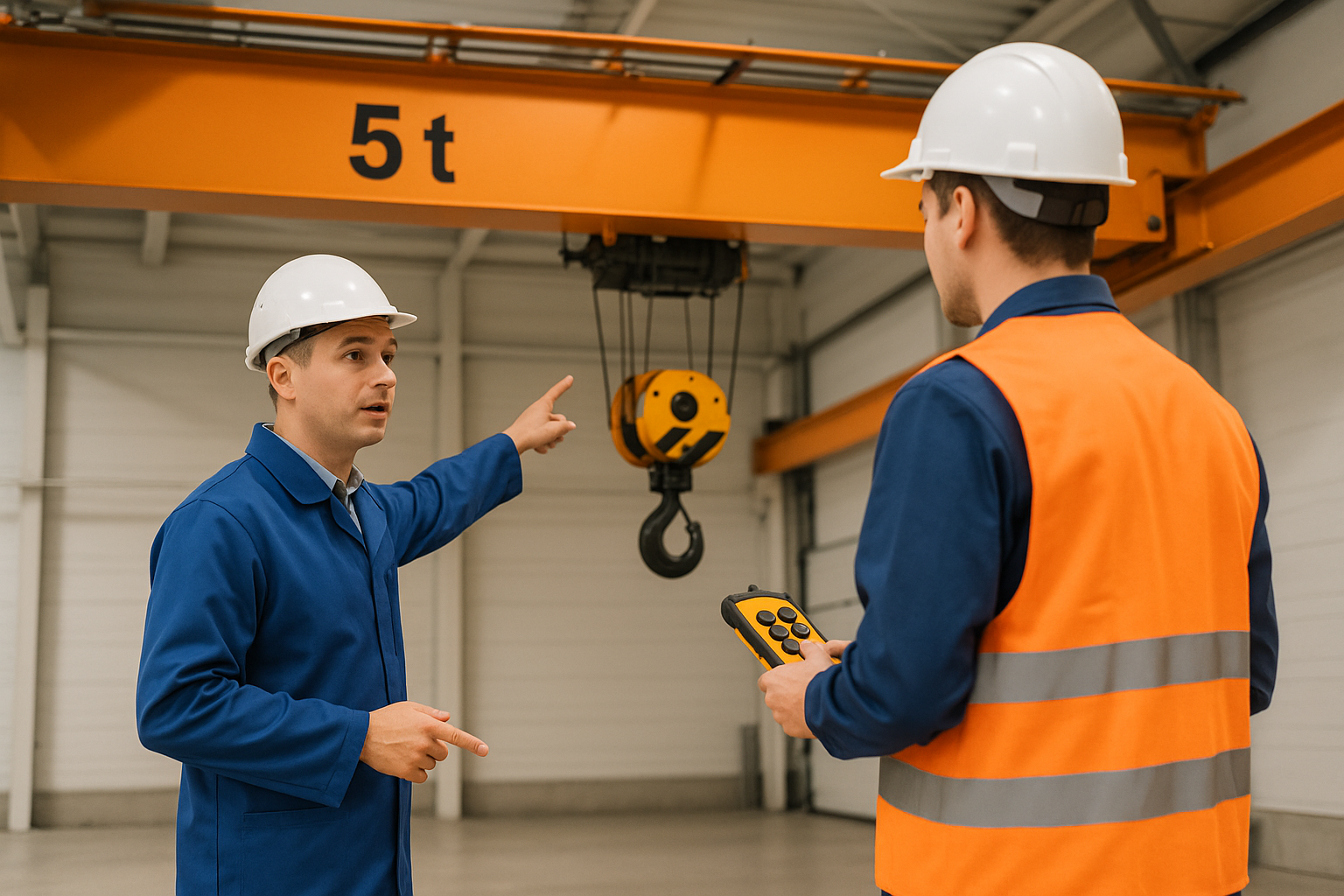 Jetzt Kranführer Ausbildung für flurgesteuerte Brückenkrane absolvieren ✓ Rechtssicher ✓ Praxisnah ✓