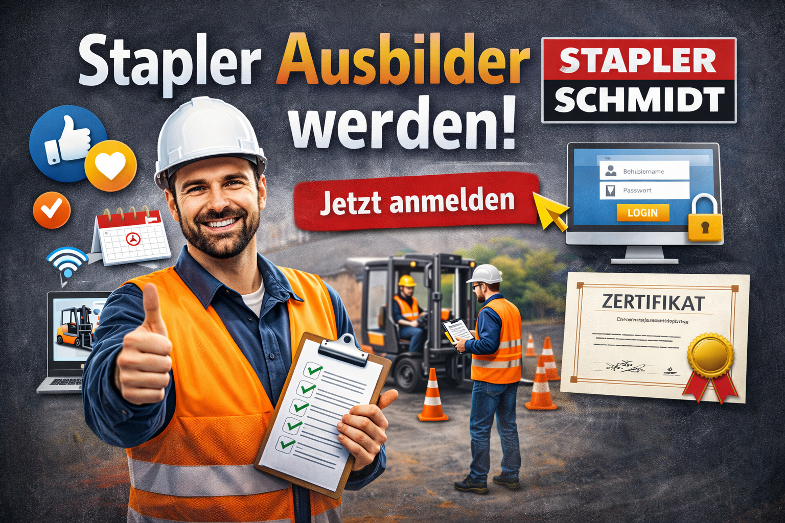Werden Sie Stapler Ausbilder Werden Sie Stapler Ausbilder