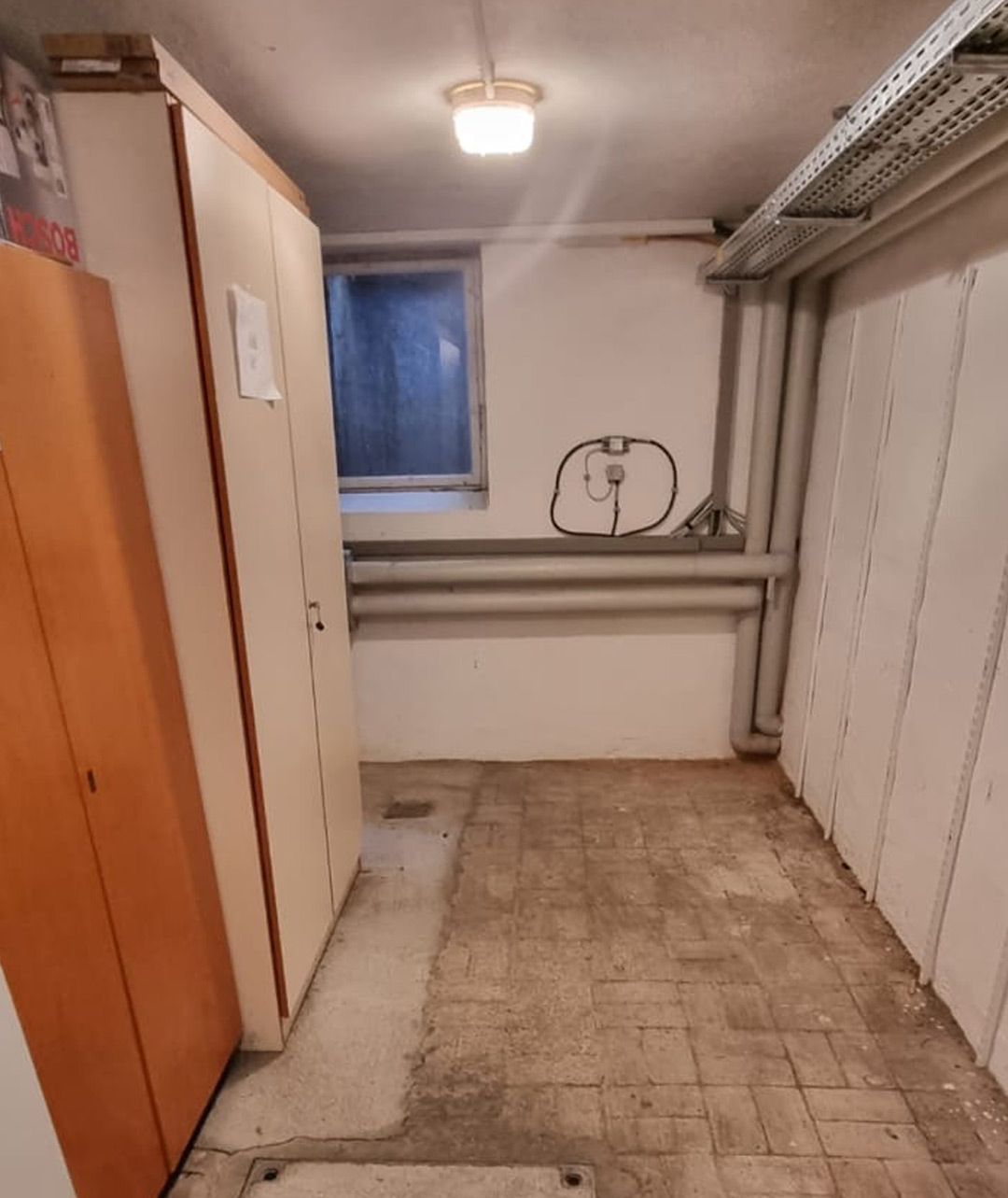 Keller nach Entrümpelung durch Schrott Bernhardt