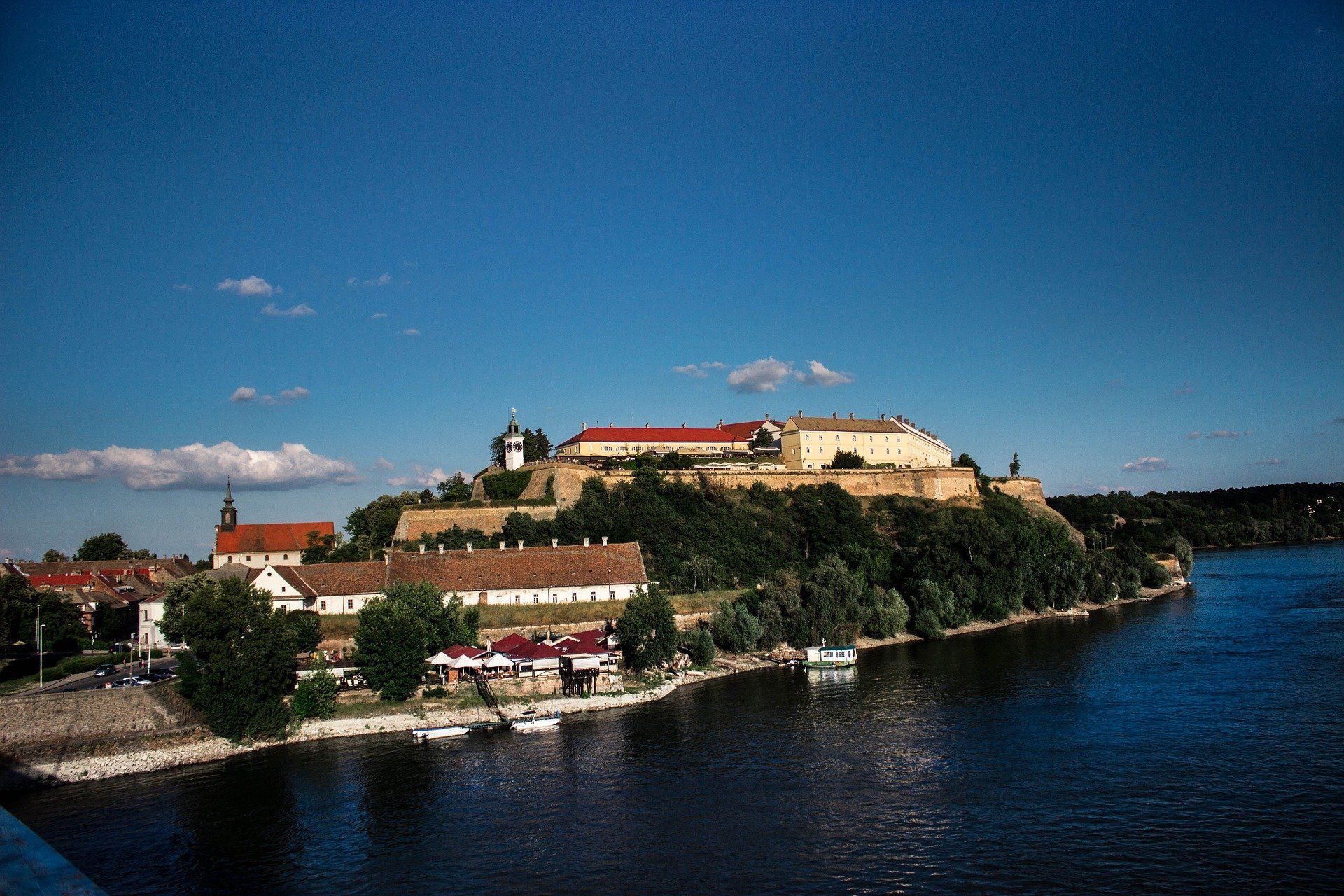 Festung Petrovaradin in Novi Sad, Serbien