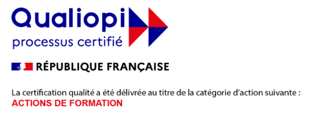 Certification Qualiopi Certification Qualiopi