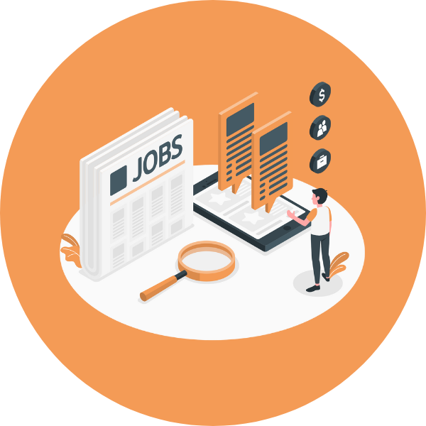illustration recherche de travail illustration recherche de travail