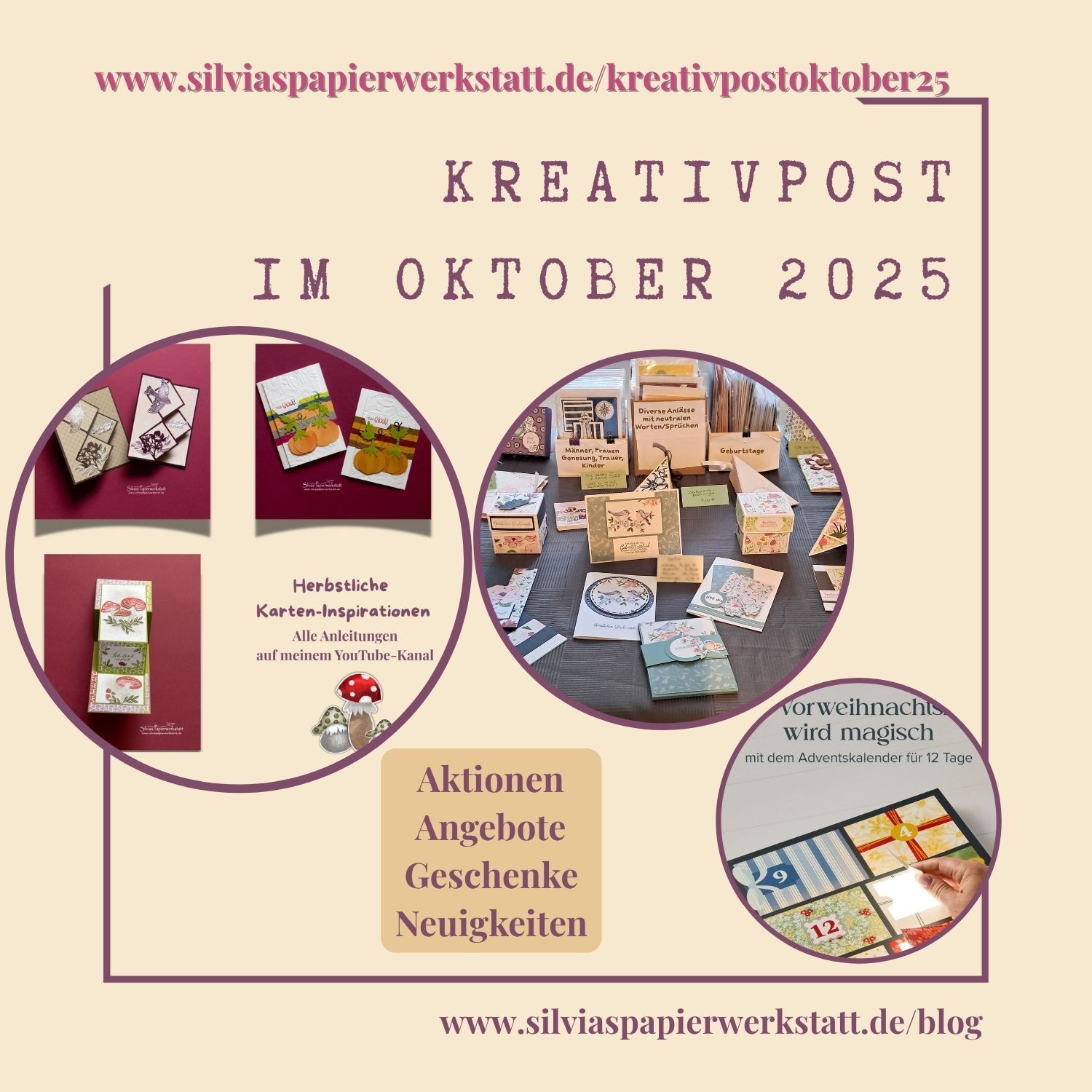 Titelbild zur Kreativpost im Oktober 2025