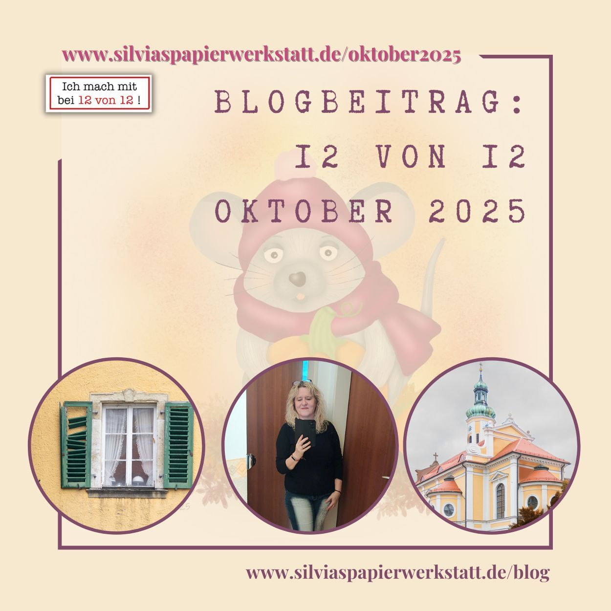 Titelbild zum Blogbeitrag 12 von 12 im Oktober 2025