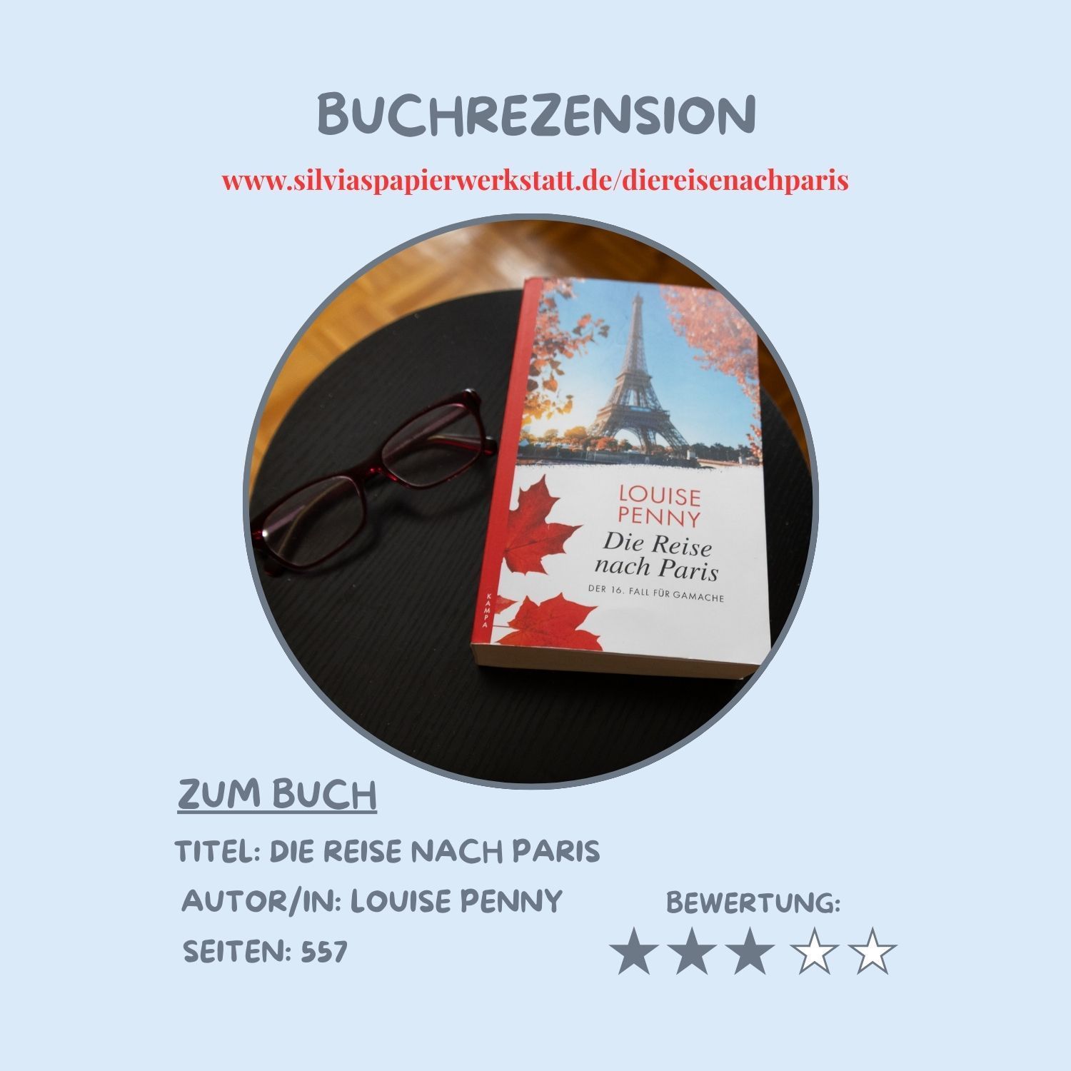 Titelbild zur Buchrezension: Die Reise nach Paris