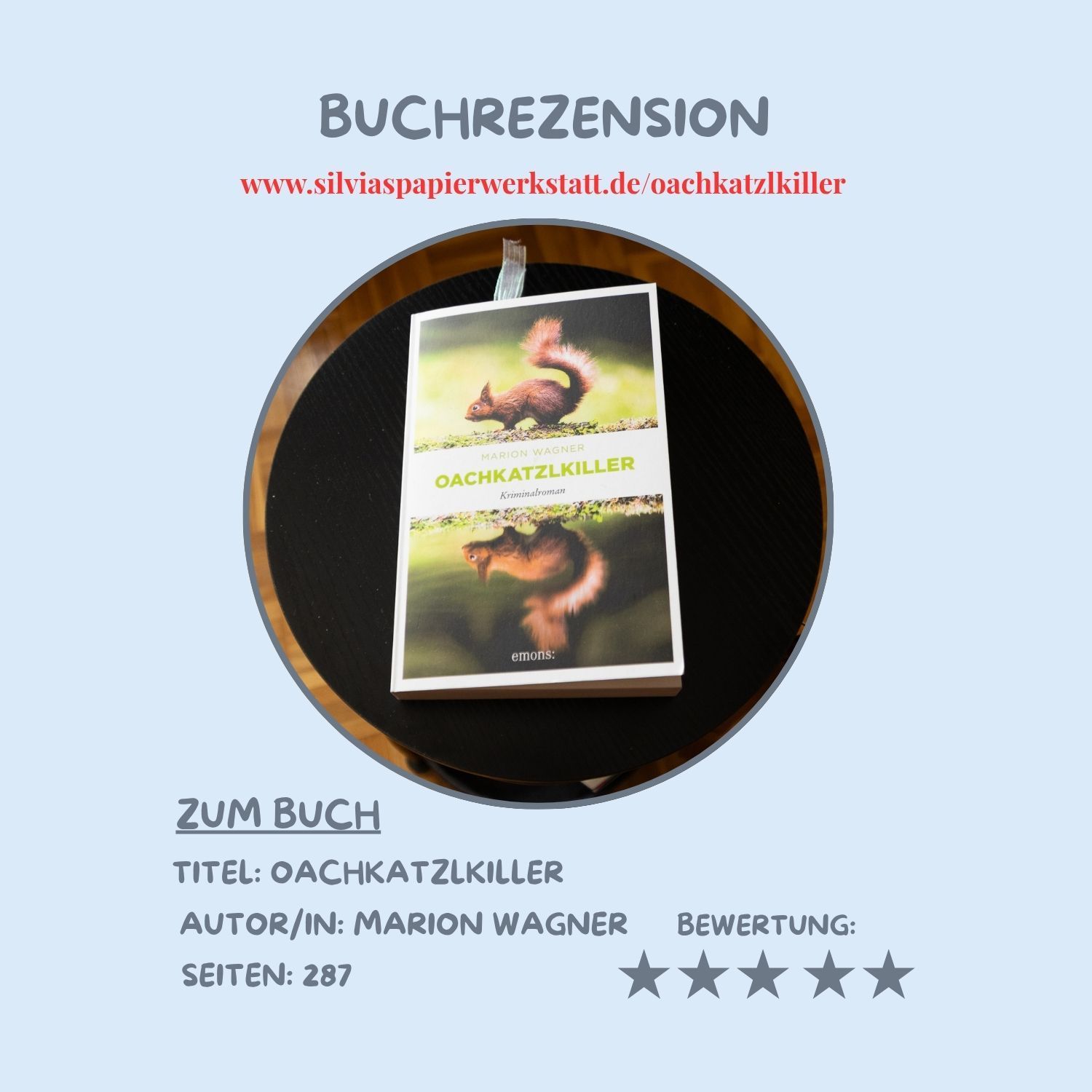 Titelbild zur Buchrezension: Oachkatzlkiller von Marion Wagner