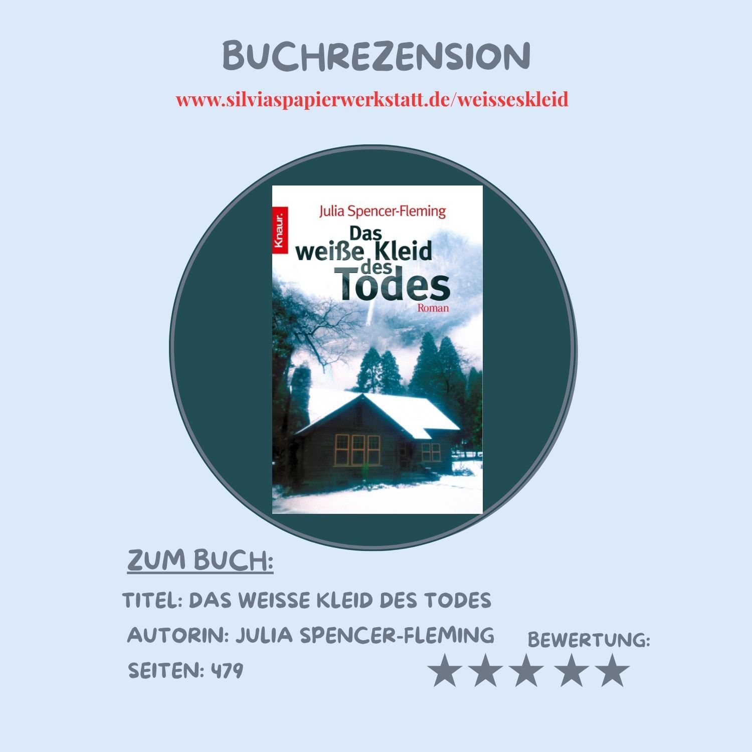 Titelbild zum Kriminalroman Das weiße Kleid des Todes von Julia Spencer-Fleming