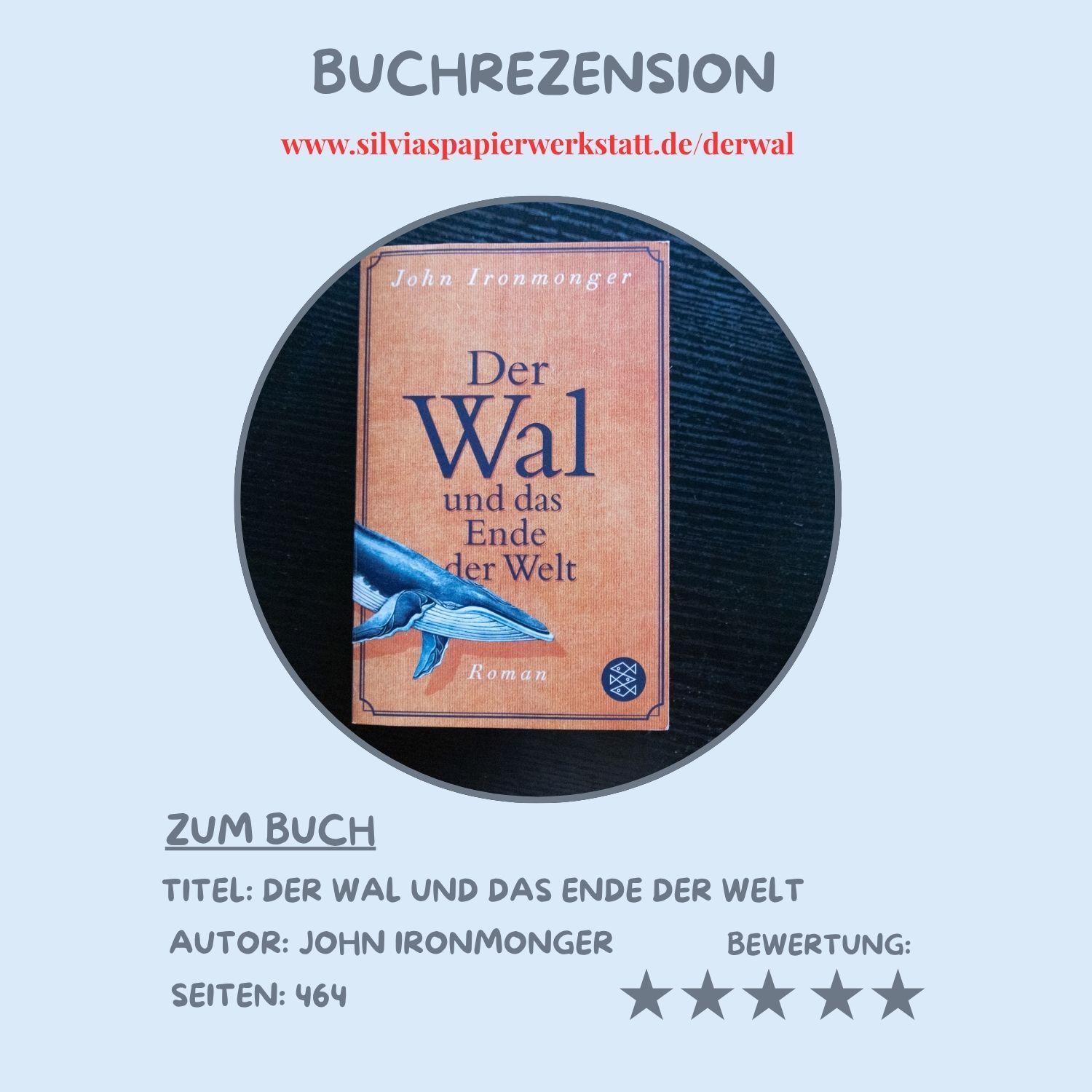 Titelbild zum Roman Der Wal und das Ende der Welt