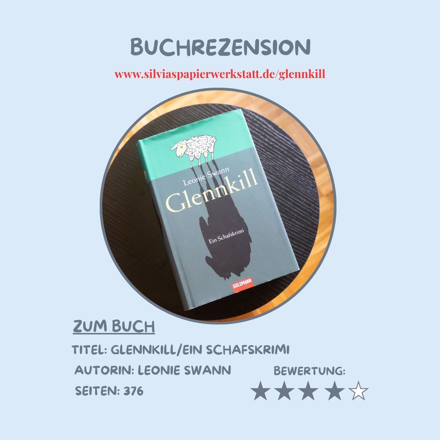 Titelbild zur Buchrezension: Glennkill von Leonie Swann