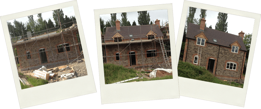 New stone house telford builder
