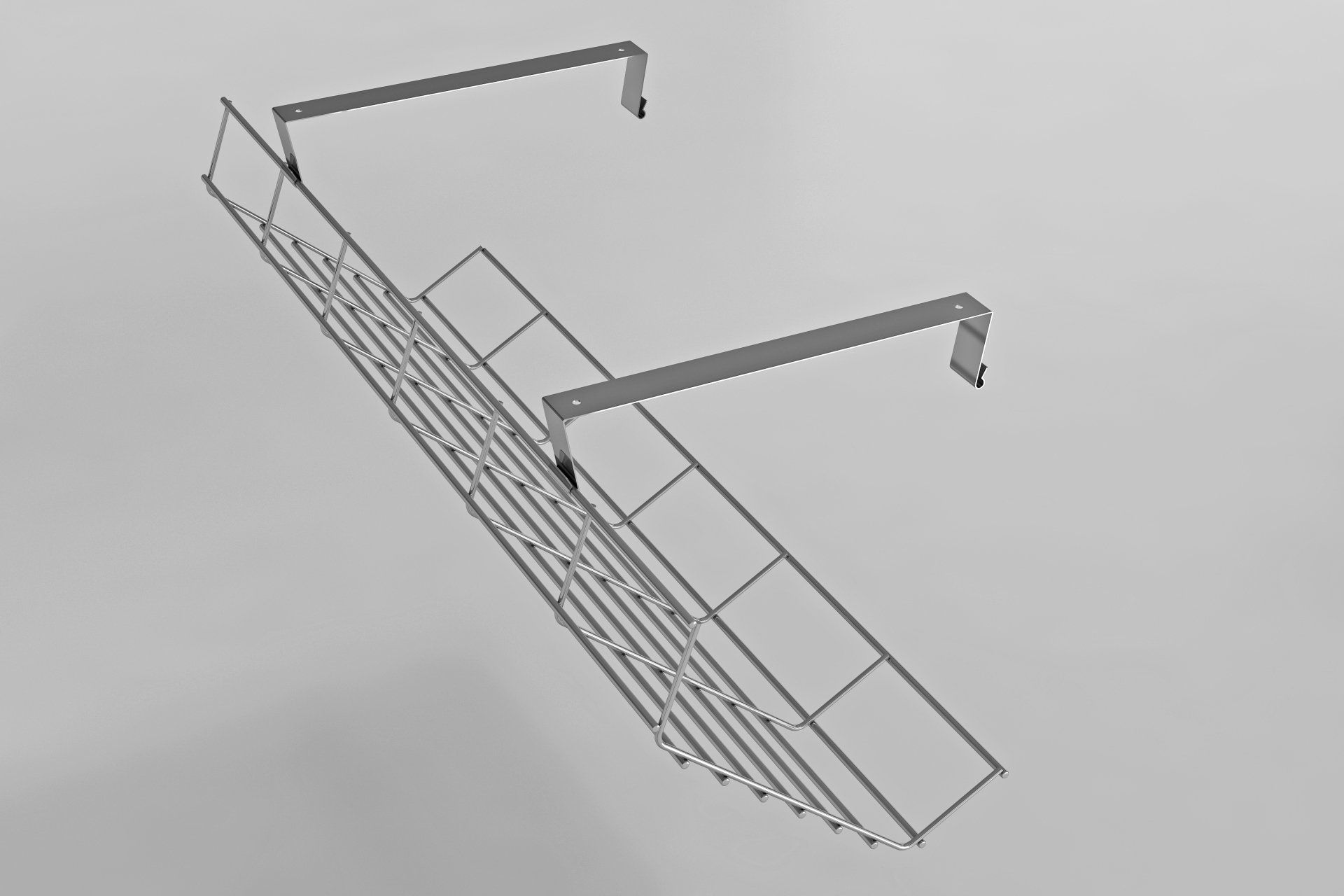 Kabelkanal abklappbar, kabelwanne unterschraubbar, GKA Gitterkabelkanal