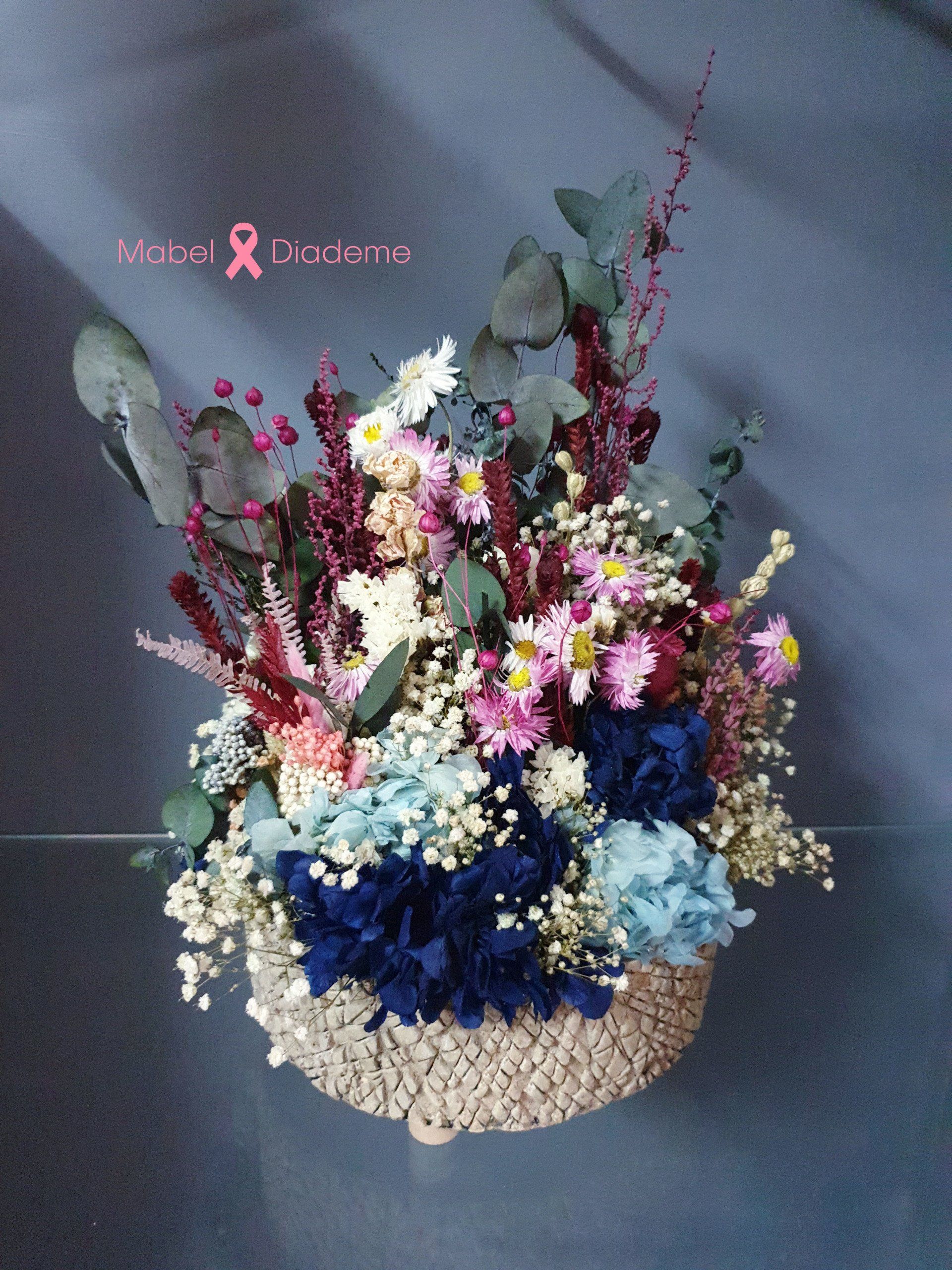 Centros de flores preservadas silvestres decoración del hogar ideal para regalar