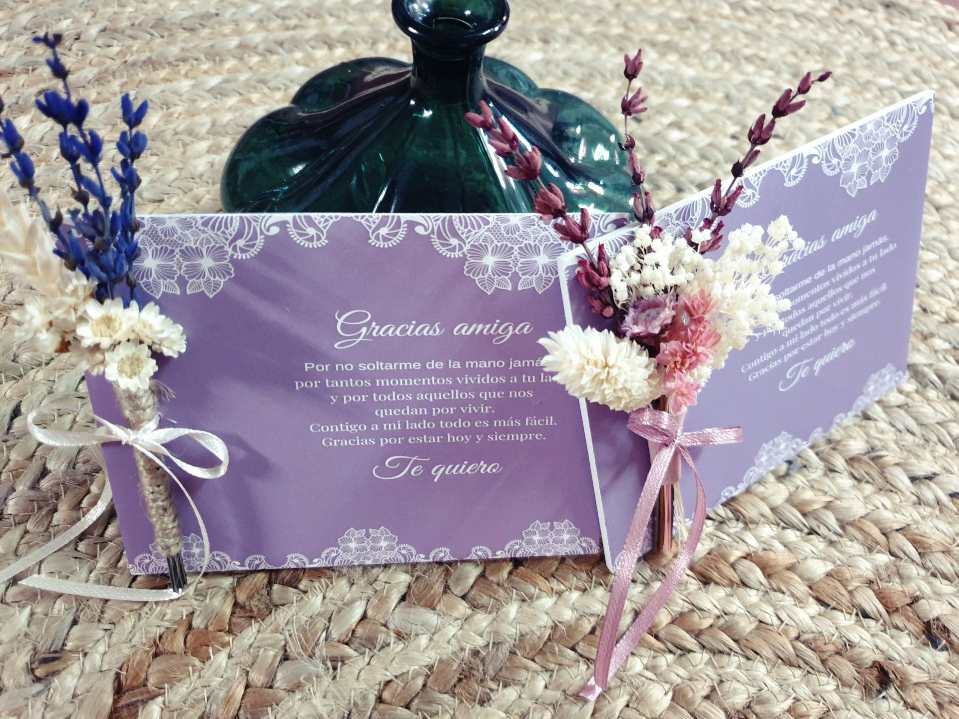 Detalles para regalos bonitos con flores bodas cumpleaños
