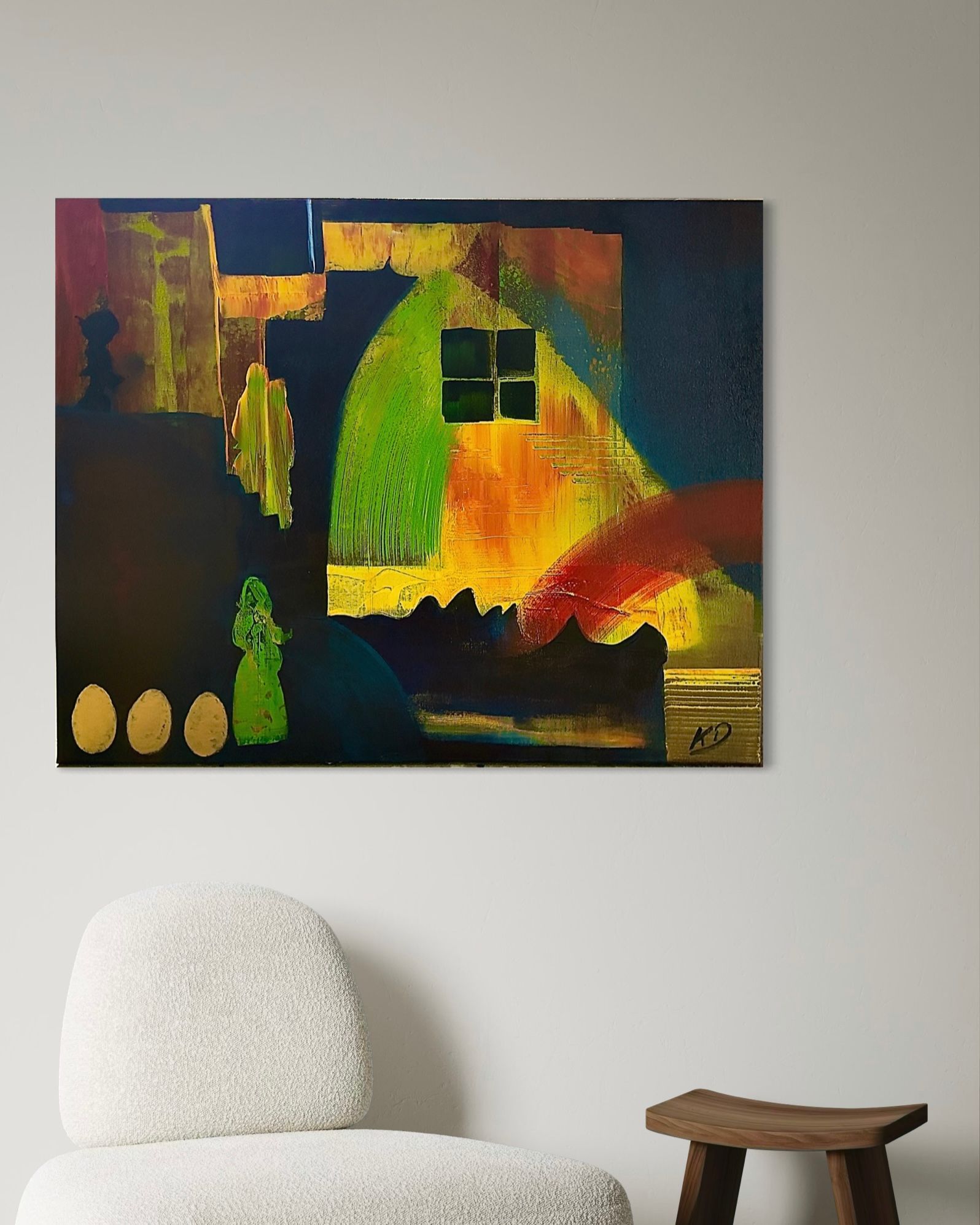 Katharina Dustmann
MALEREI/KLANGBILDER/SOUND OF COLOR