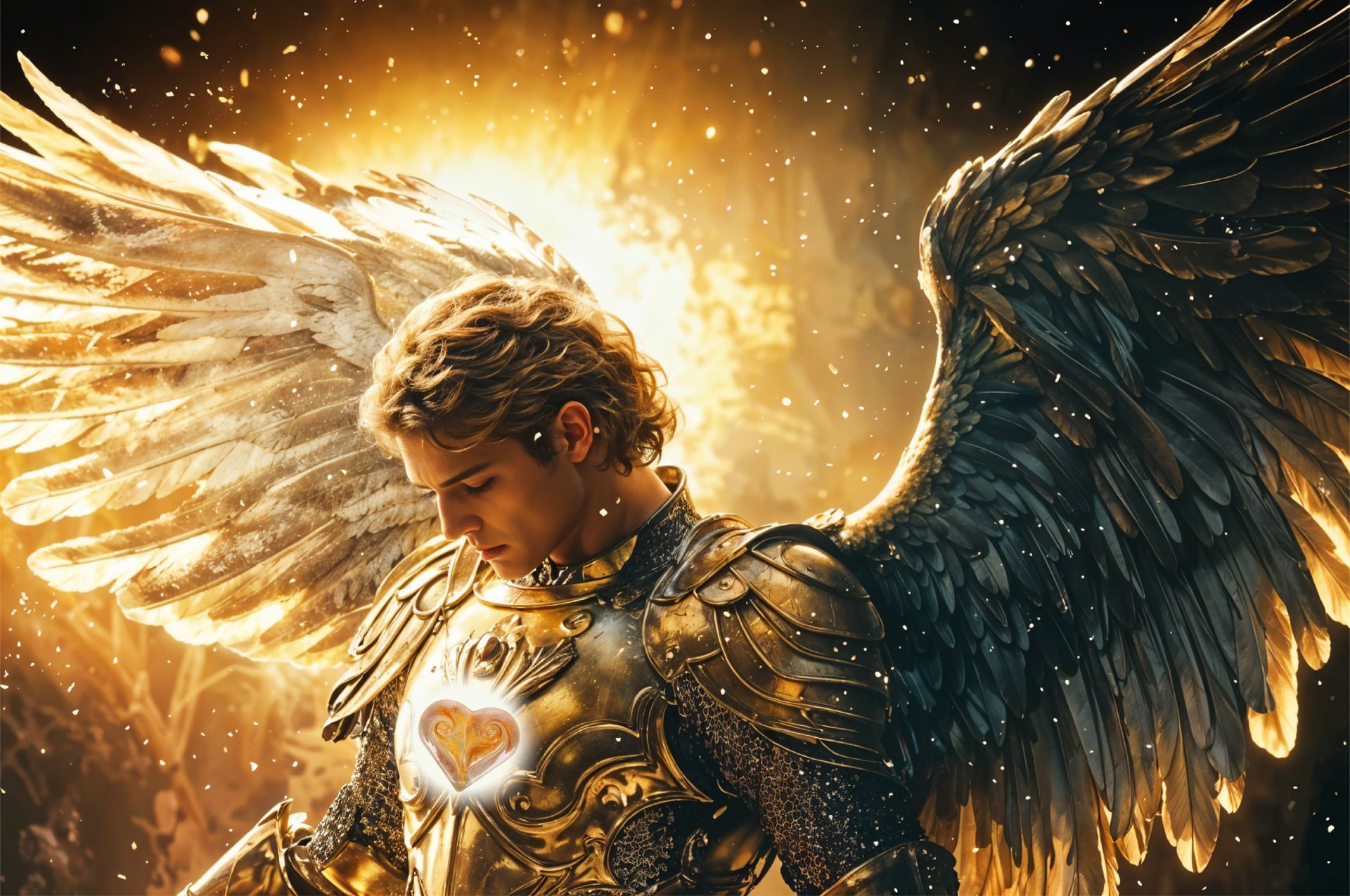 Erzengel Gabriel - Weißer Farbstrahl Erzengel Gabriel - Weißer Farbstrahl