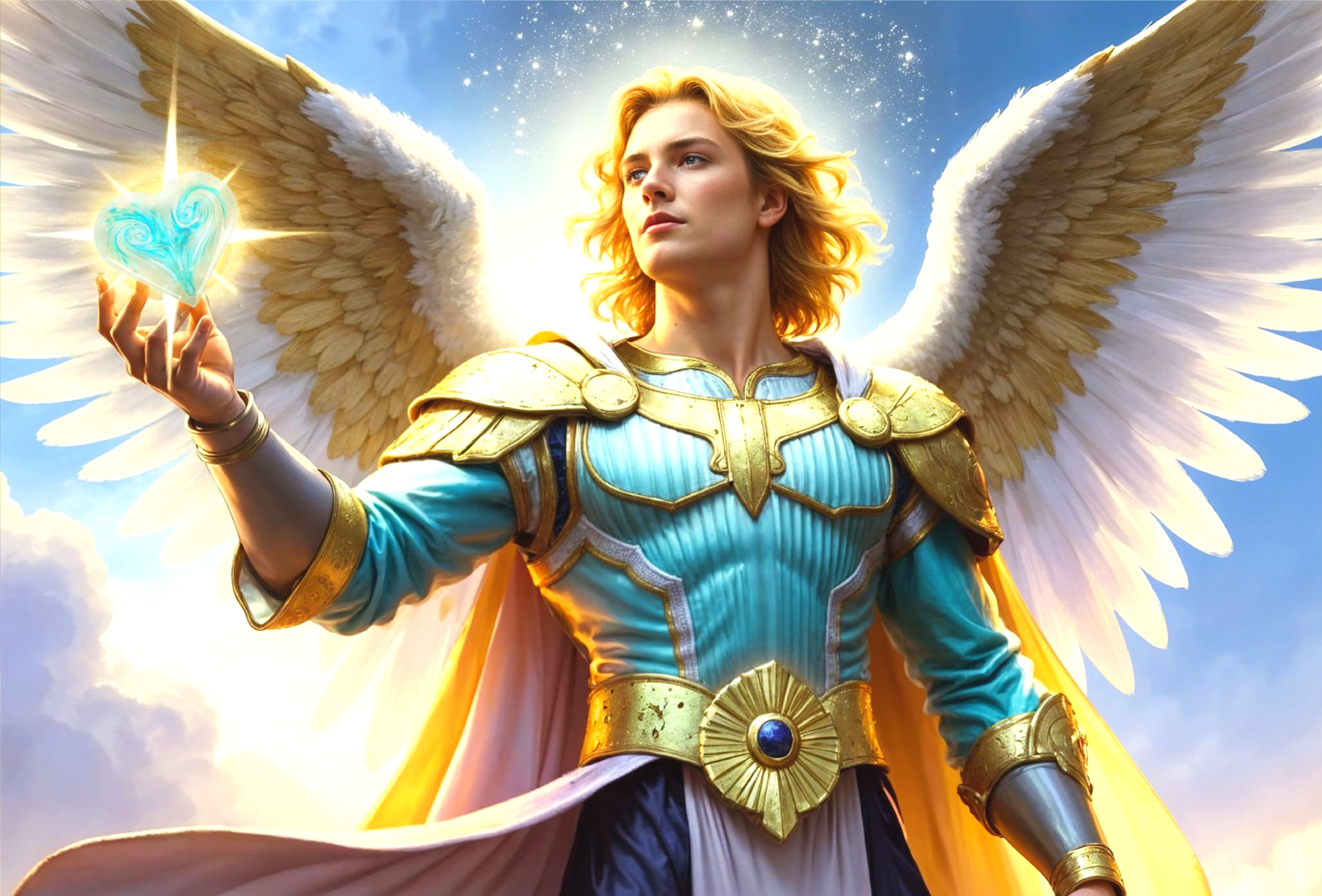 Erzengel Aquariel - Atlantisblauer Farbstrahl Erzengel Aquariel - Atlantisblauer Farbstrahl