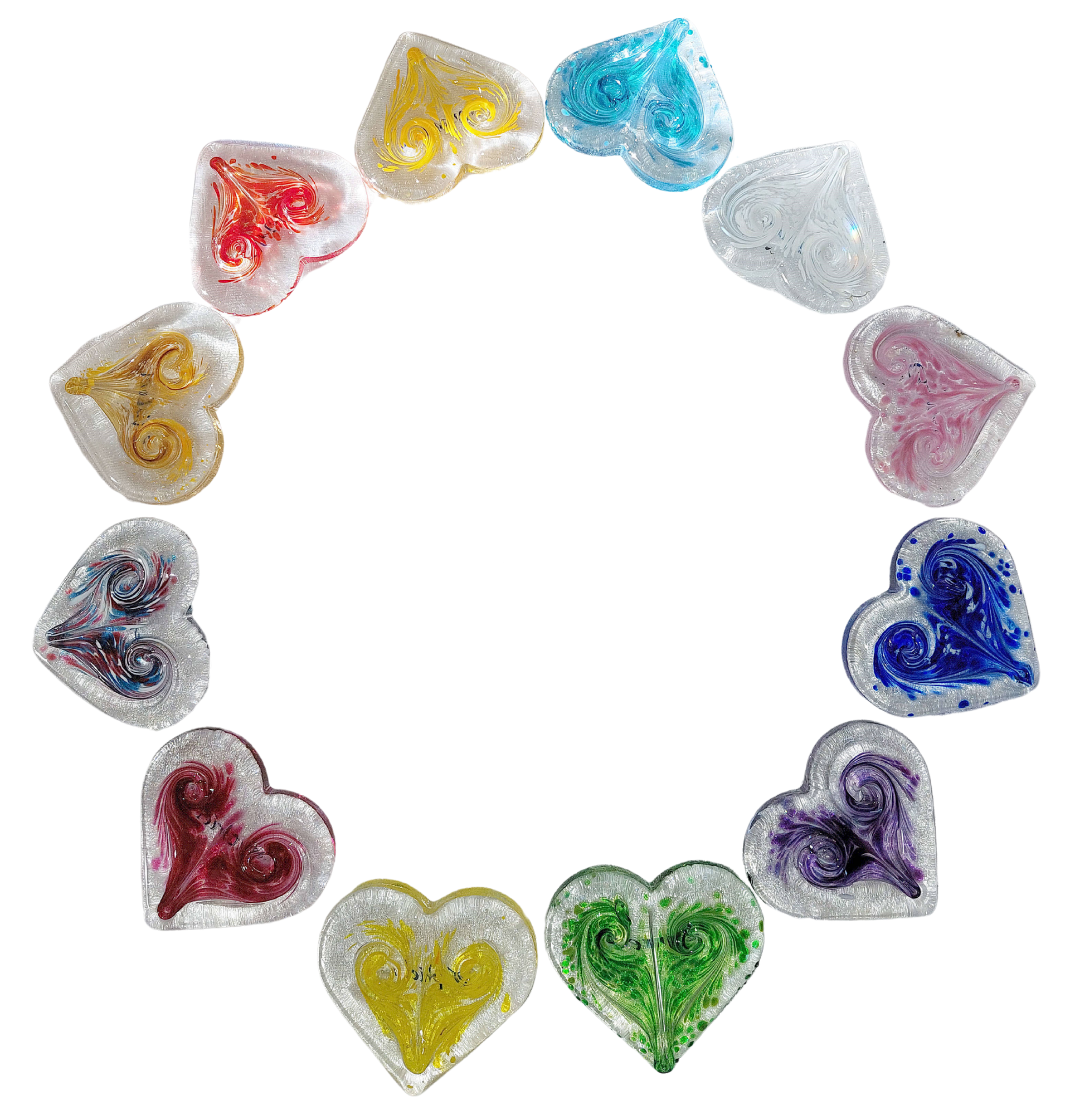 Erlebe die Präsenz der Erzengel der 12 göttlichen Farbstrahlen: Michael, Gabriel, Rafael, Uriel, Chamuel, Jophiel, Zadkiel, Valeoel, Aquariel, Anthriel, Perpetiel und Omniel! Erzengel-Herzen Set
Die Erzengel der 12 göttlichen Farbstrahlen