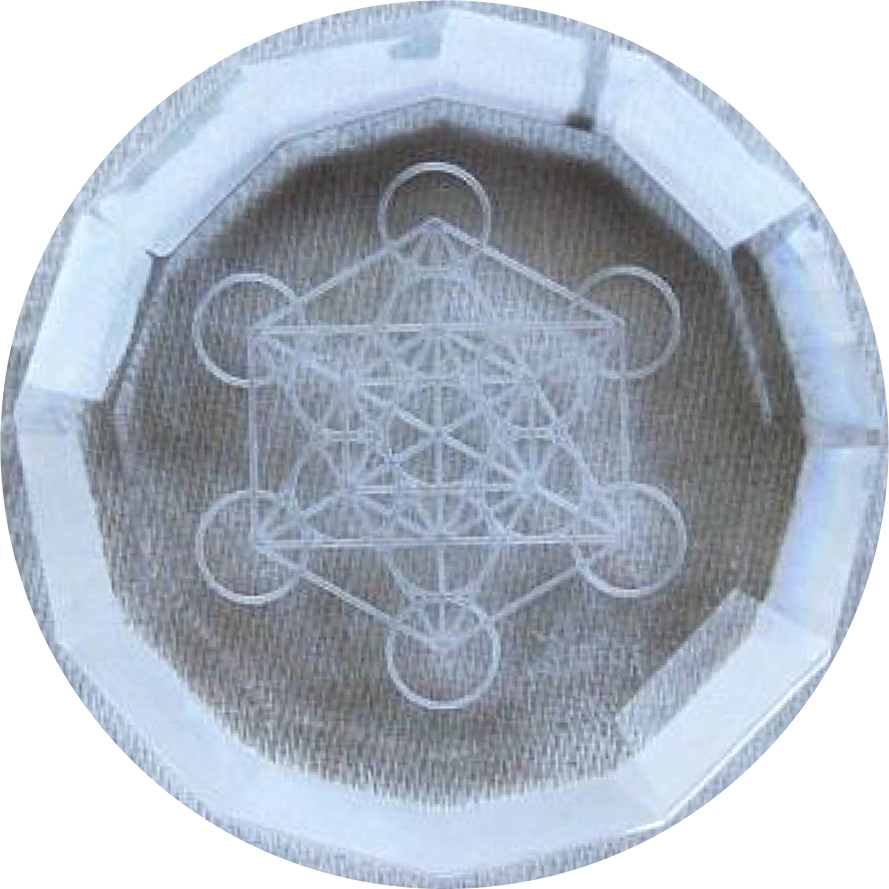 ERZENGEL METATRON: Kristallklarer Farbstrahl Metatronportal diamant - Der Würfel des Metatron