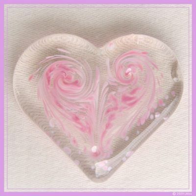 Erzengel-Herz rosa von Chamuel Erzengel-Herz - Erzengel Chamuel