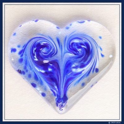 ERZENGEL MICHAEL: Saphirblauer Farbstrahl Erzengel-Herz - Erzengel Michael