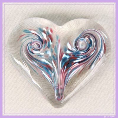 ERZENGEL OMNIEL: Opalfarbener Farbstrahl Erzengel-Herz - Erzengel Omniel