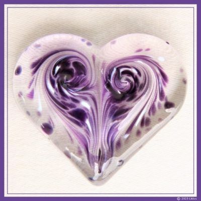 ERZENGEL ZADKIEL: Violetter Farbstrahl Erzengel-Herz - Erzengel Zadkiel