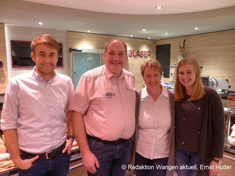 © Redaktion Wangen aktuell, Ernst Hutter Inhaberfamilie Kiechle