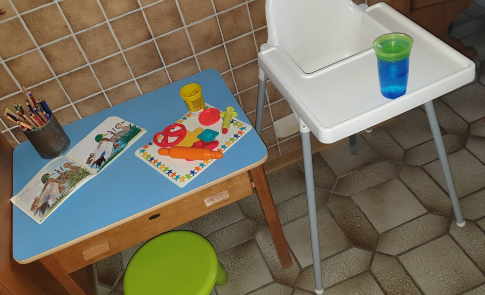 Eine kleine Ecke in der Küche