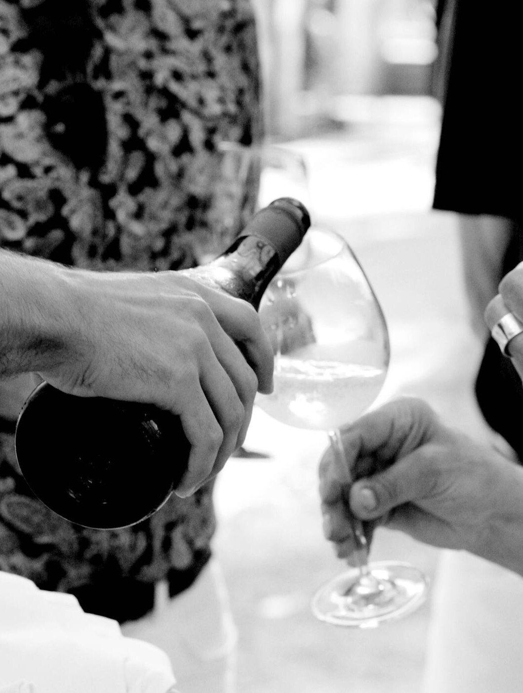 Schaumweinverkostung im Park Aulendorf mit Spumante aus den Häusern Il Calepino, Campion, Foss Marai, Guizzo und Andre Delorme.