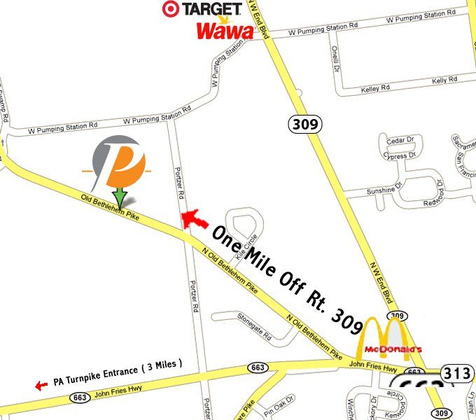 Click to bring up Google Map