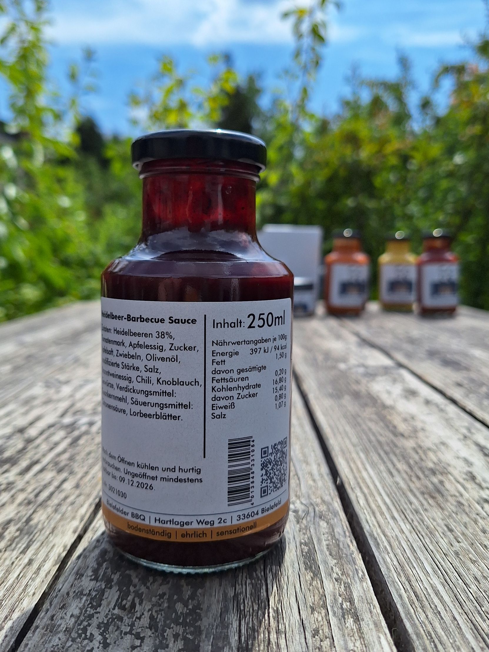 Iss was Gescheites - Gönn Dir Qualität beim Grillen Geil zu Gegrilltem Honig-Senf Chili BBQ-Sauce Grillsauce Soulfood South Carolina